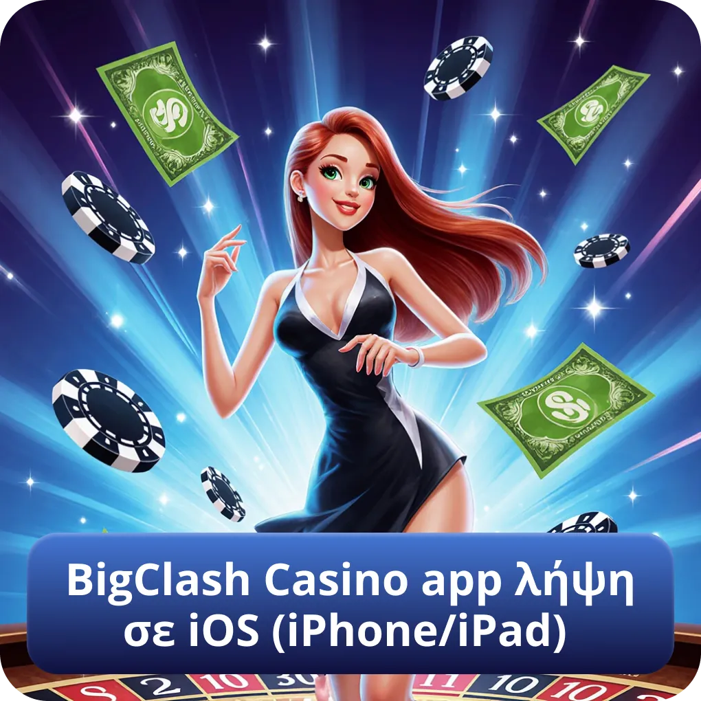 Λήψη εφαρμογής BigClash Casino για iOS (iPhone/iPad)